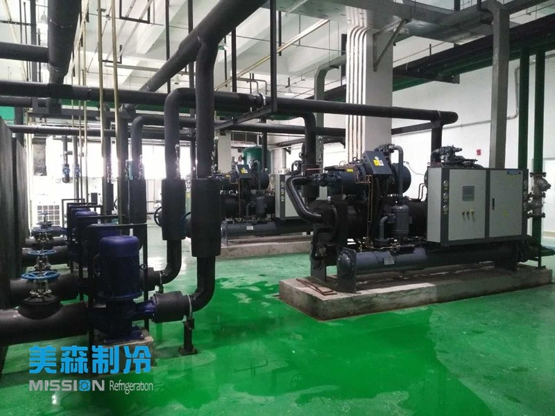 水冷螺桿式冷水機(jī)-四川奧邦藥業(yè)